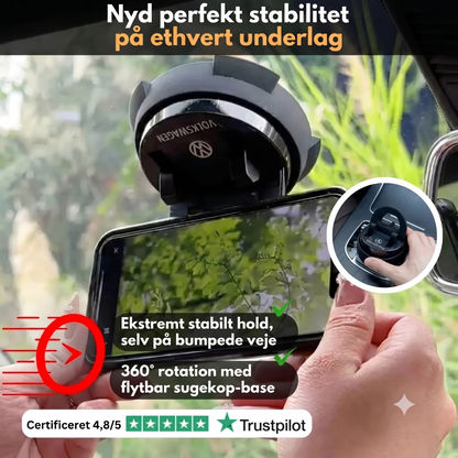 T80 Pro personlig og roterbar telefonholder til bil