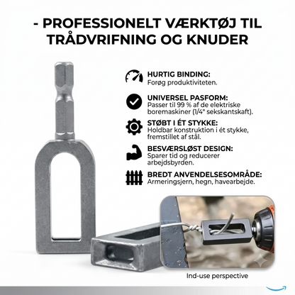 Gevindskærer til boremaskine