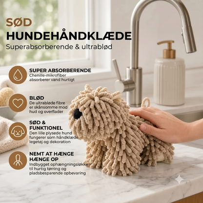Mikrofiberhåndklæde til hunde