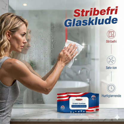 Amerikanske nano-sølvion ultra-rene vådservietter (80 ark/pakke)
