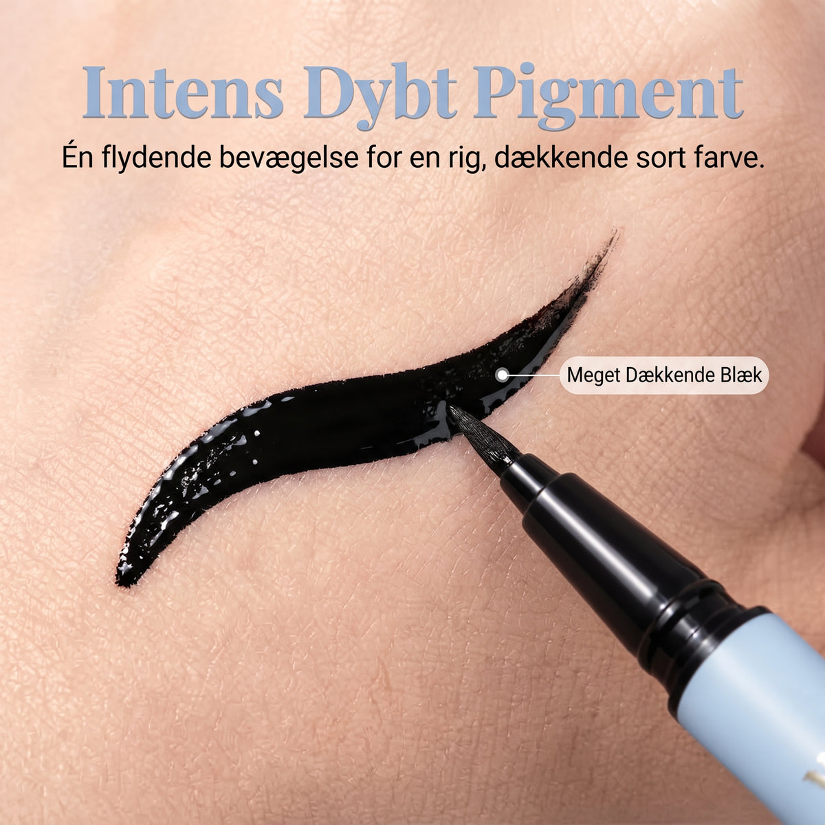 Vandfast eyelinerpen til præcise linjer