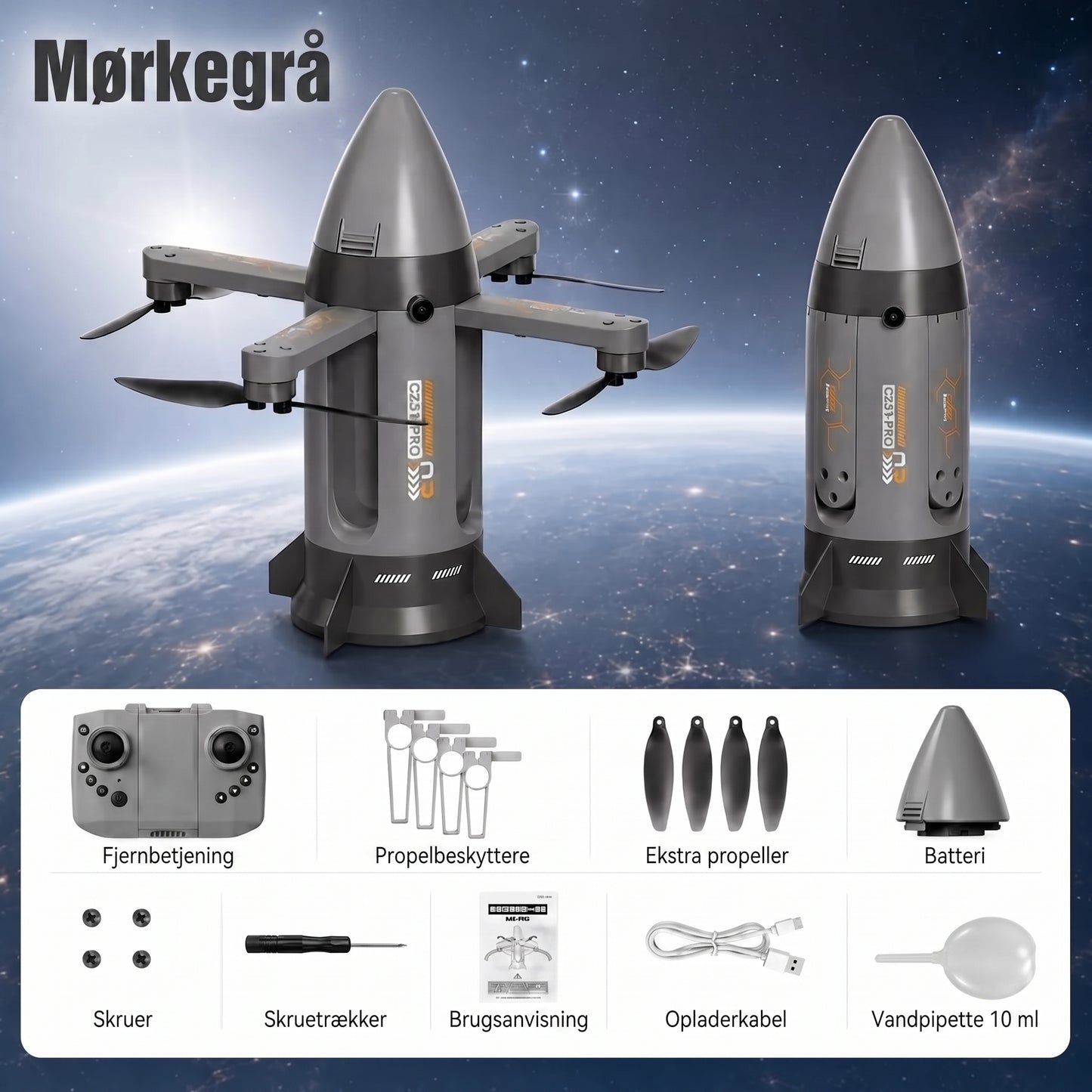 Epic SpaceCraft radiostyret rumraket