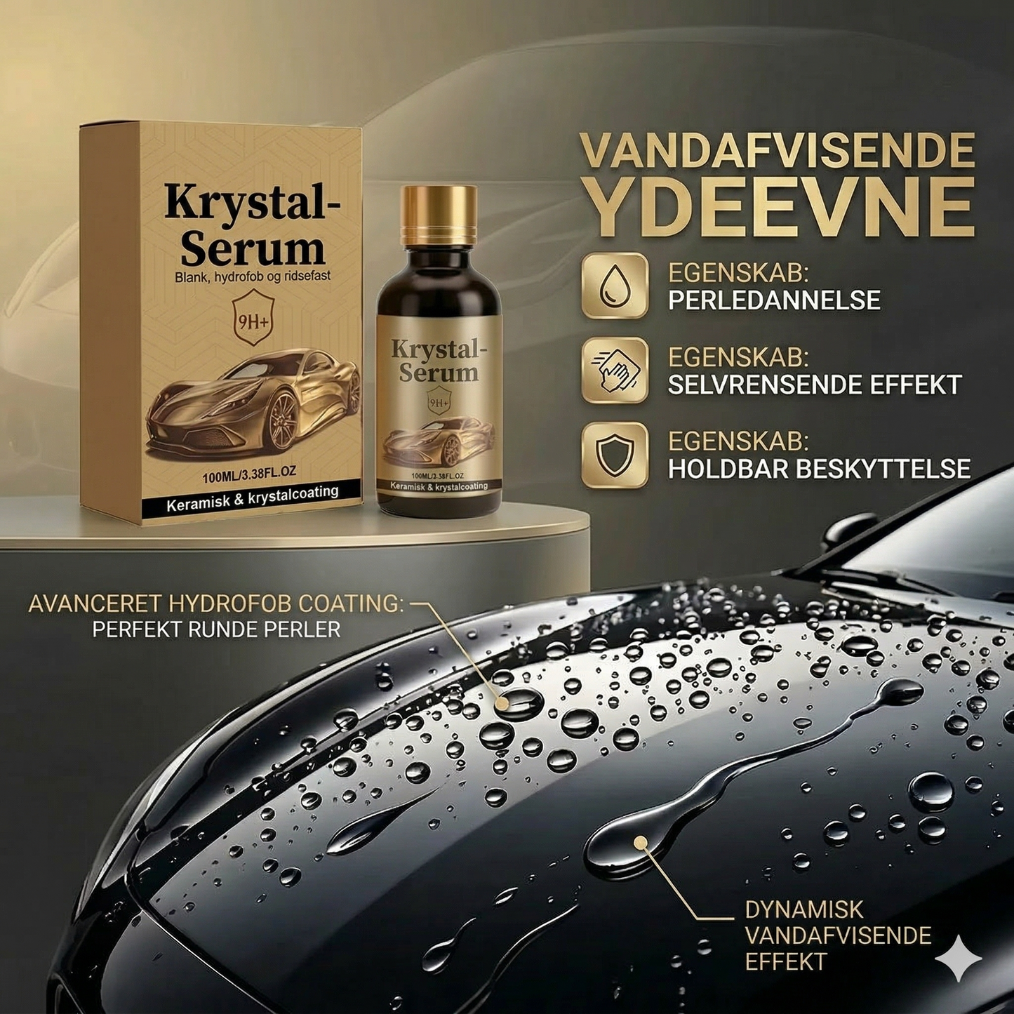 Keramisk coating-sæt til bil