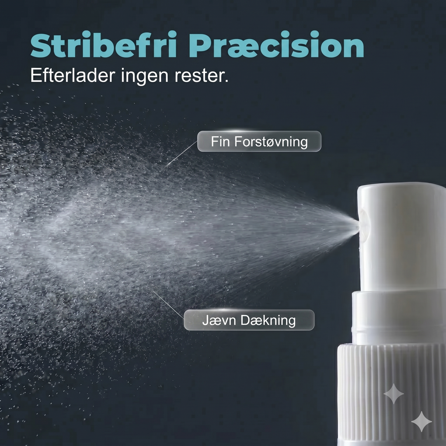 Professionel ridserparationsspray til linser gendanner den originale klarhed