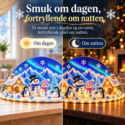 DIY vintereventyr med rhinsten og perledetaljer