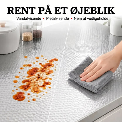 Selvklæbende aluminiumsfolie til køkken 40 x 300 cm