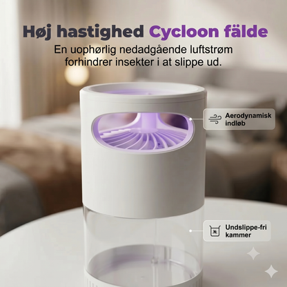 UV-myggelampe – med USB, kemikaliefri, ultrastille