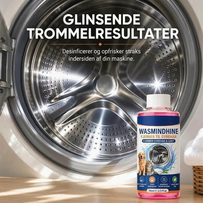 4-i-1 vaskemaskinerens mod kæledyrshår og lugt