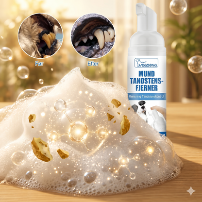 Tandstensfjerner-spray til hunde & katte