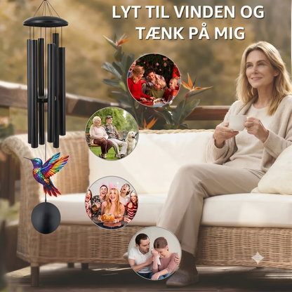 Vintage metal-minde-vindspil til haven