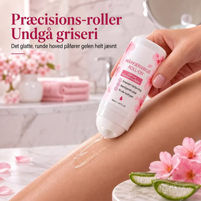Roll on hårfjerningsgel med kirsebærblomst