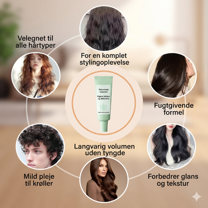 Opfriskende tørshampoo uden skylning med
