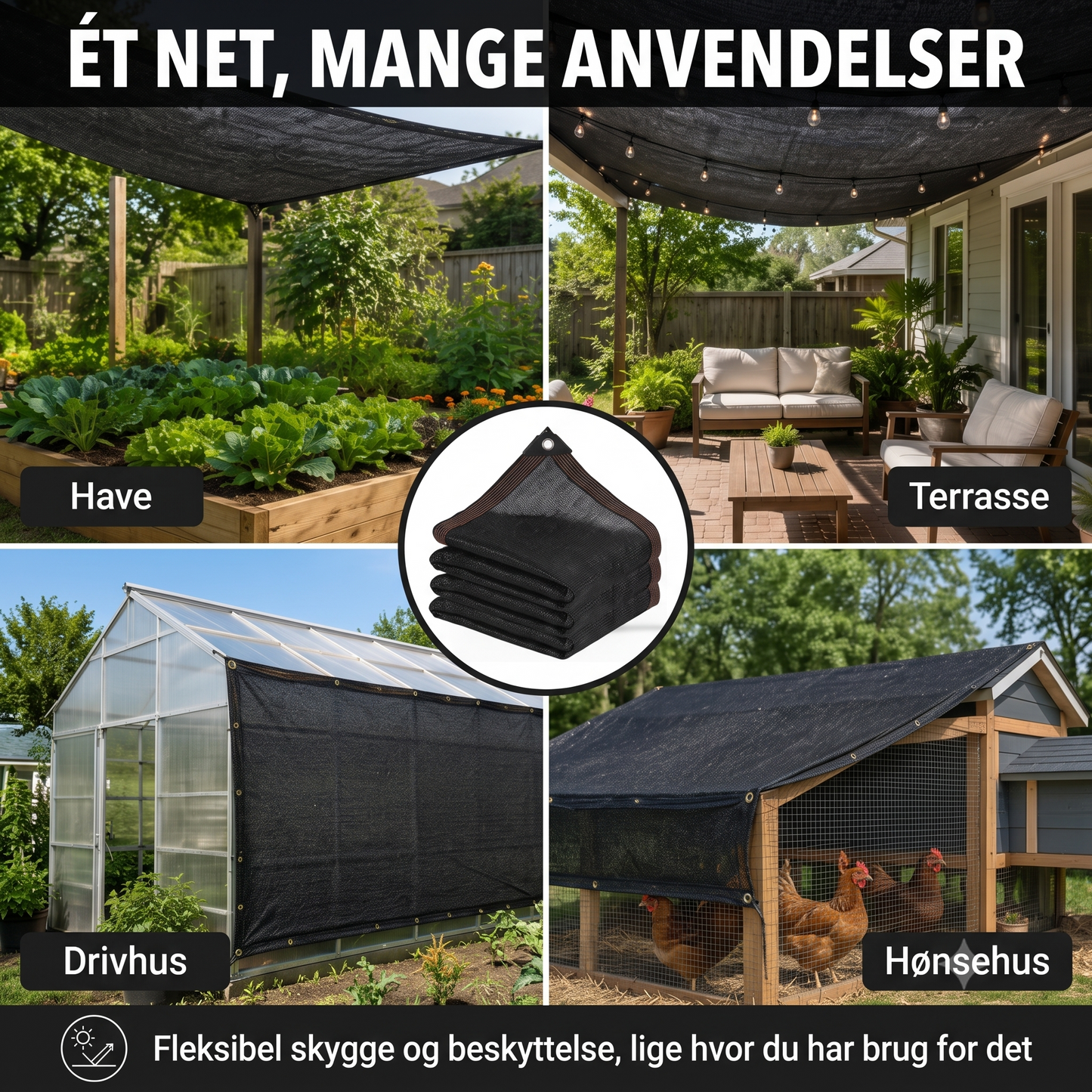 Solbeskyttende privatlivsnet
