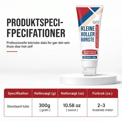 Vandtæt vægreparationspasta med rulle