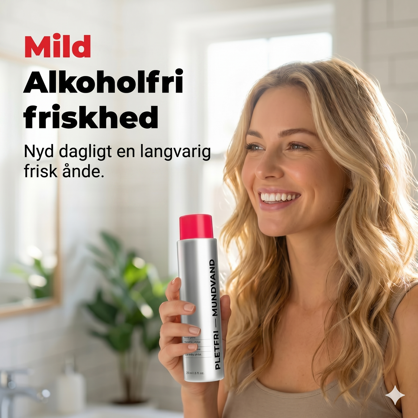 Pletfjernende whitening-mundskyl
