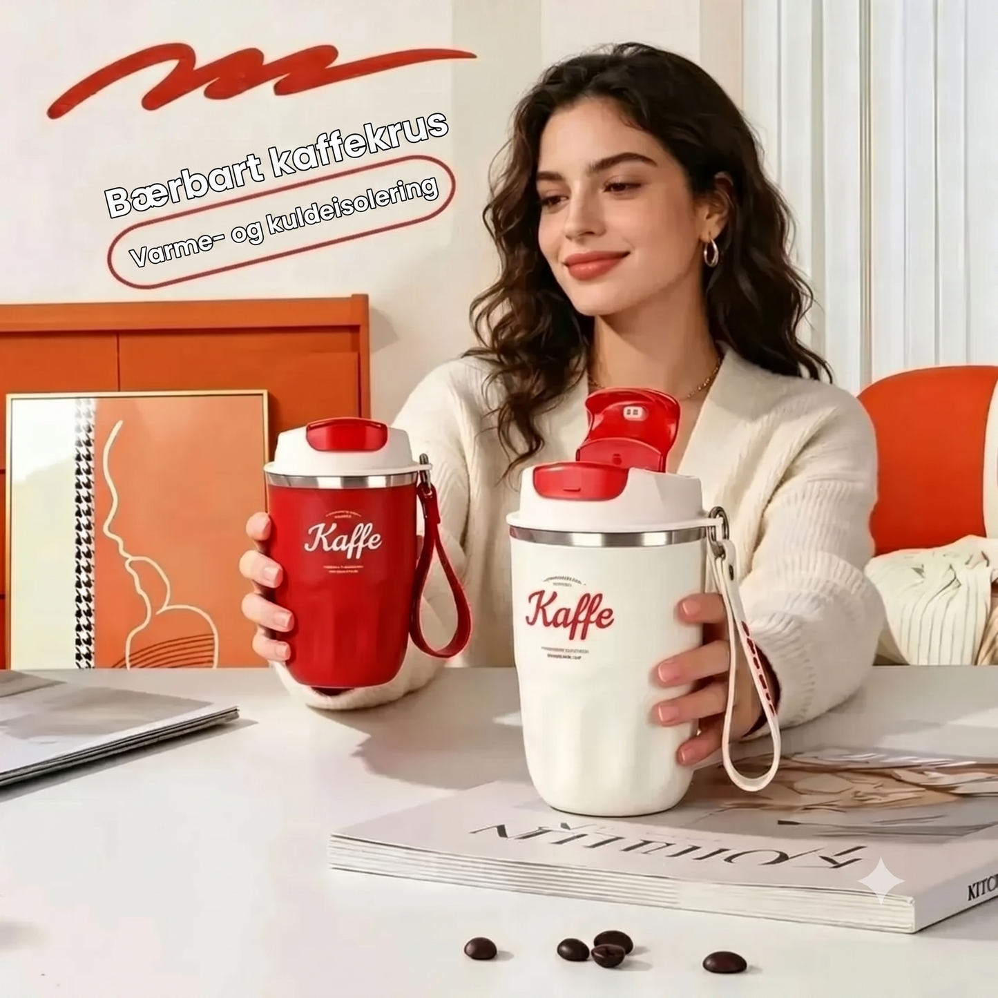 Termokop til kaffe