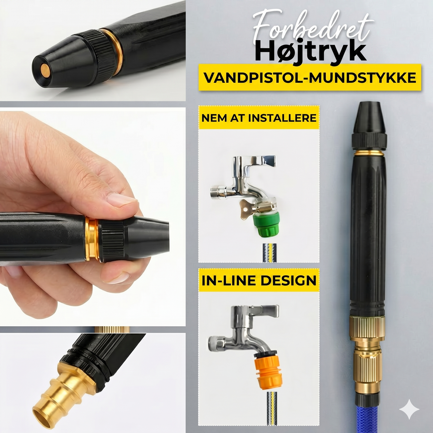 Højtryksrenser til biler og haven