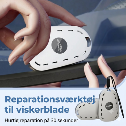 Universelt reparationsværktøj til vinduesviskere reparerer slidte gummiblade på 30 sekunder