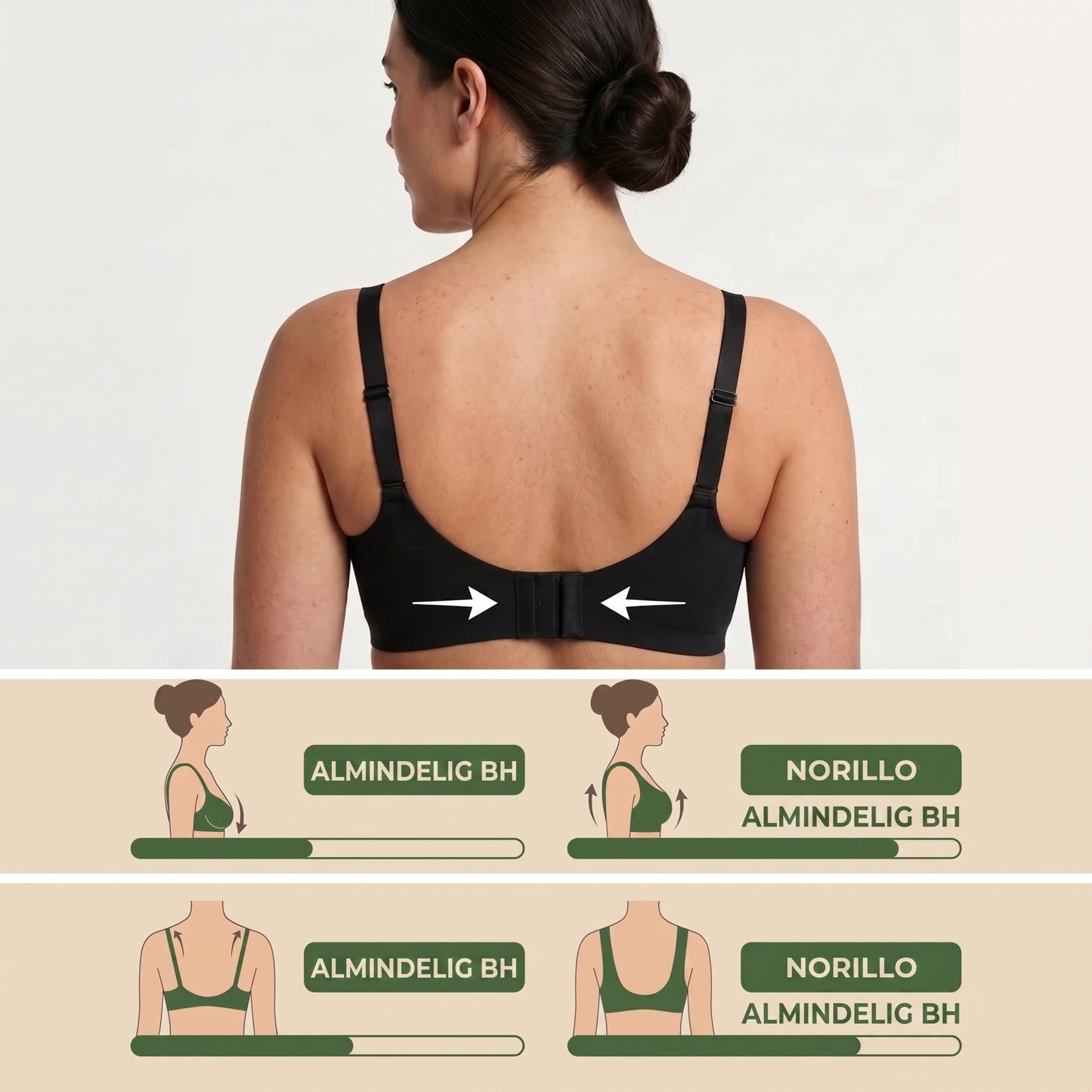 SoftForm bøjlefri bh med naturlig pasform