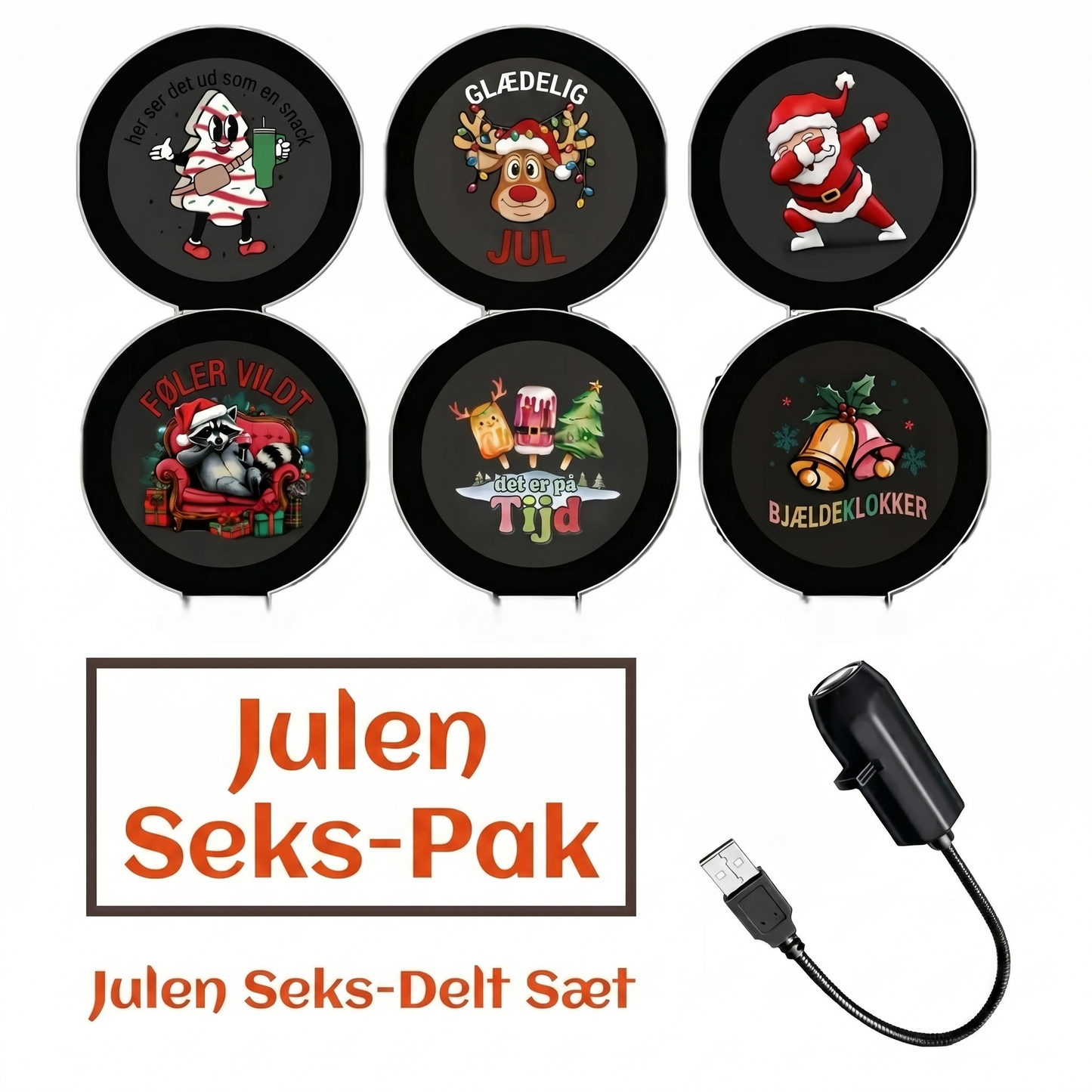 Plug & Play HD stjerneprojektor