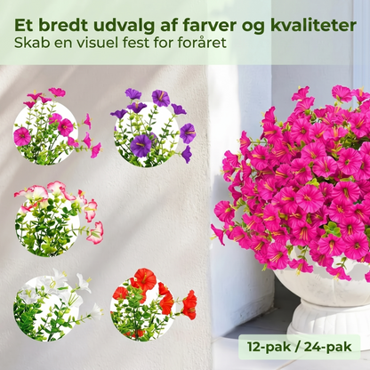 UV-bestandig kunstig petuniabuket