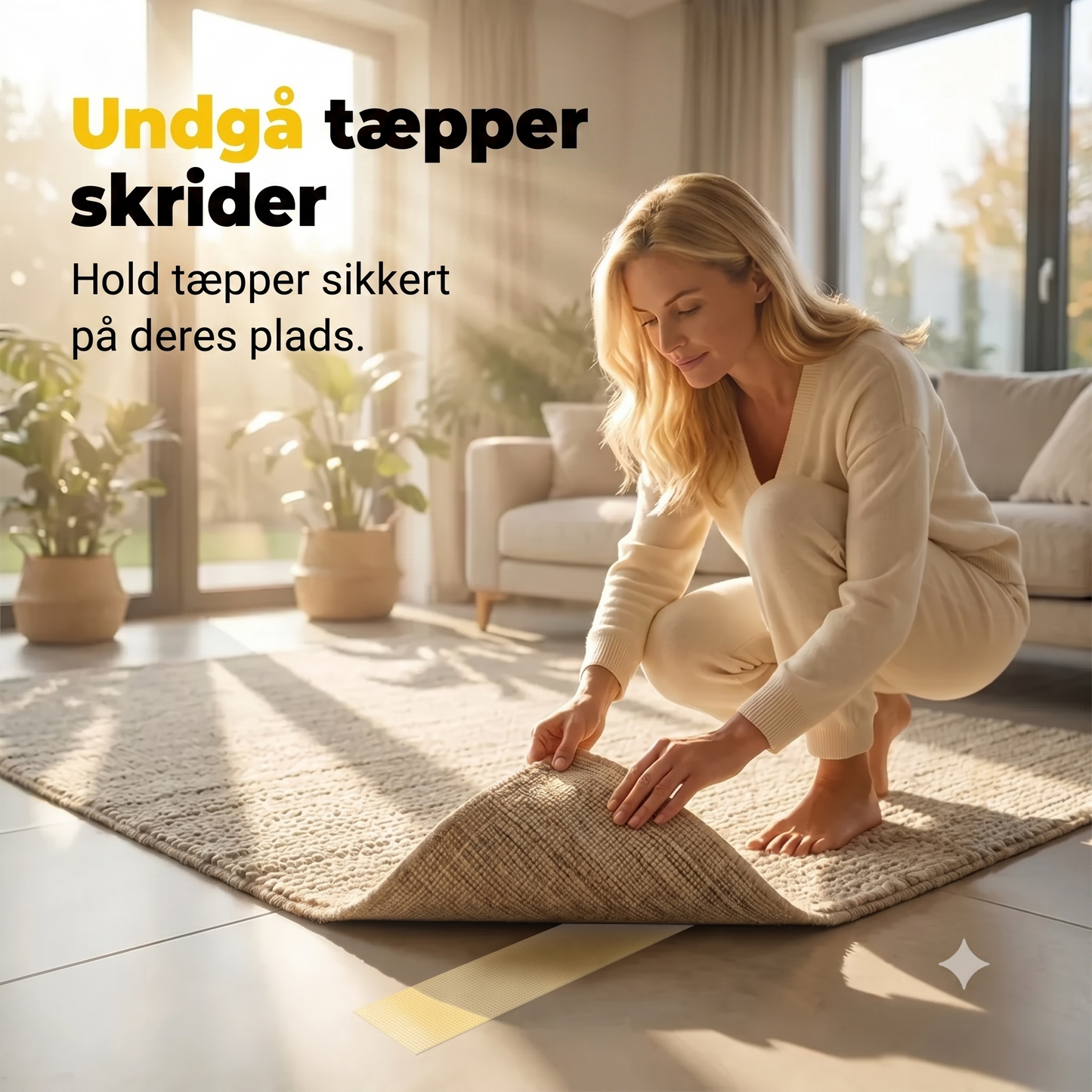 Dobbeltklæbende tape