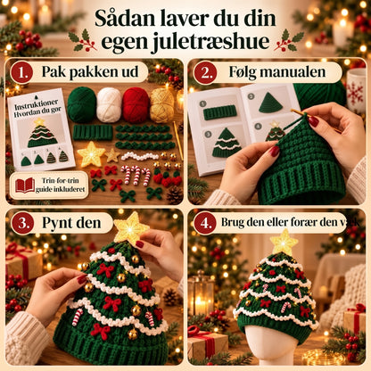 DIY-hæklesæt til juletræshue