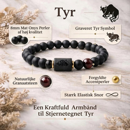 Perlearmbånd med stjernetegn