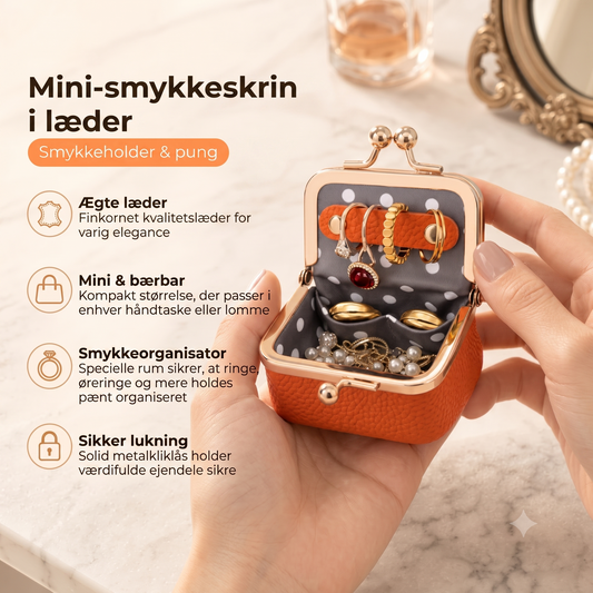 Lædersmykkeskrin