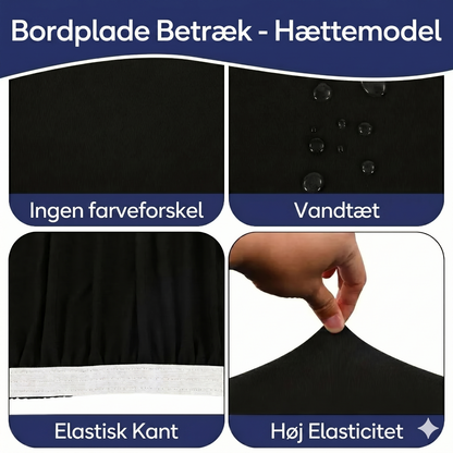 Strækbart bordcover – passer til 4ft, 6ft og 8ft borde