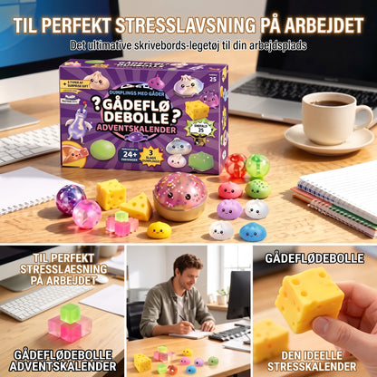 Squishiverse overraskelseskalender med squishies