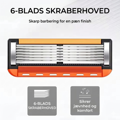 ProShave 6 – Barberblade med 6 blade i en pakke med 24/48 stk.