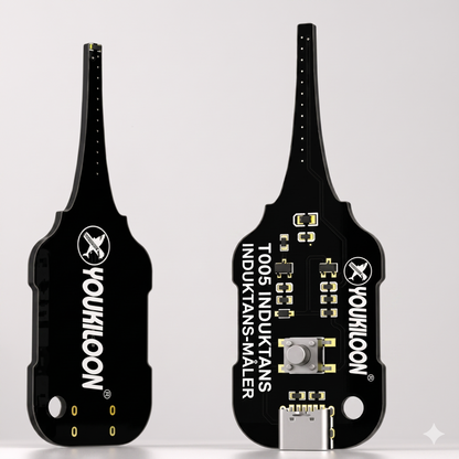 In-circuit induktortester