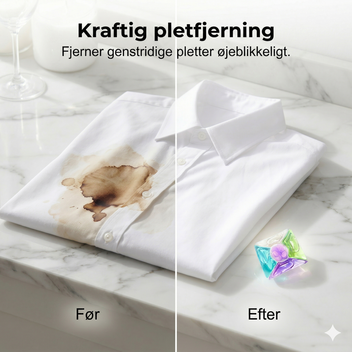 Vaskemiddelkapsler til grundig rengøring og sterilisering (11g*5 stk.)