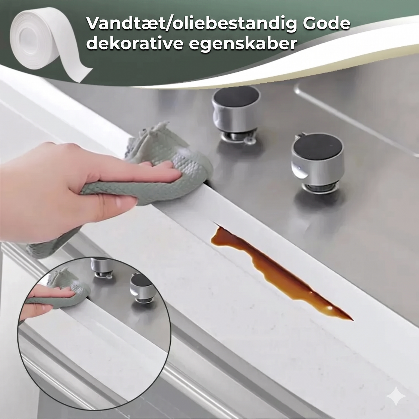 Vandtæt tætningstape (320 cm)