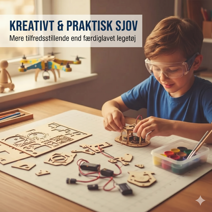 Dette byggesæt gør dit barn til en mini-ingeniør
