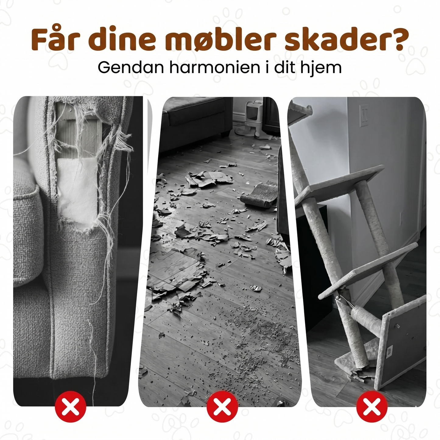 2-i-1 sisal kradsemøbel til katte
