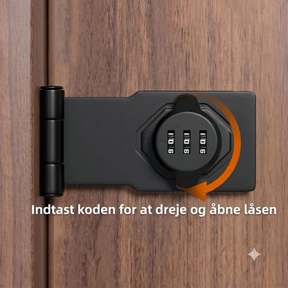 Kombinationslås til skabe og døre