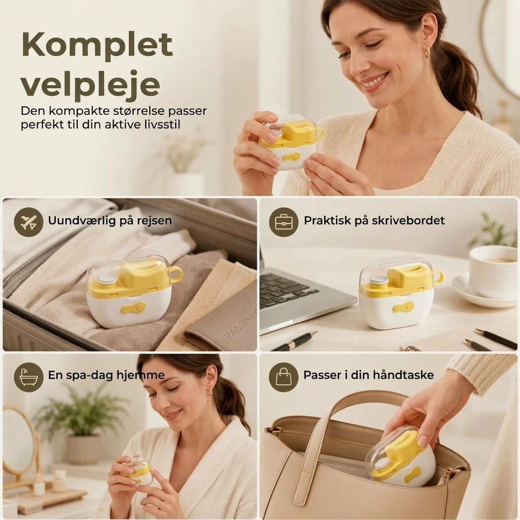 Elektrisk negleklipper med neglefil