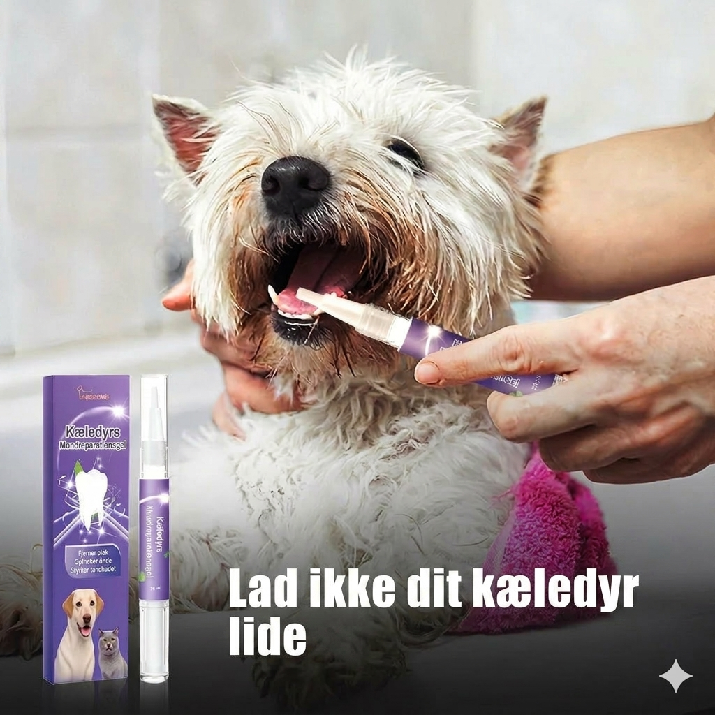 Mundplejegel til kæledyr