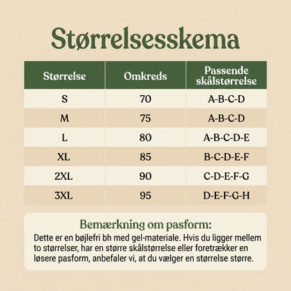 SoftForm bøjlefri bh med naturlig pasform