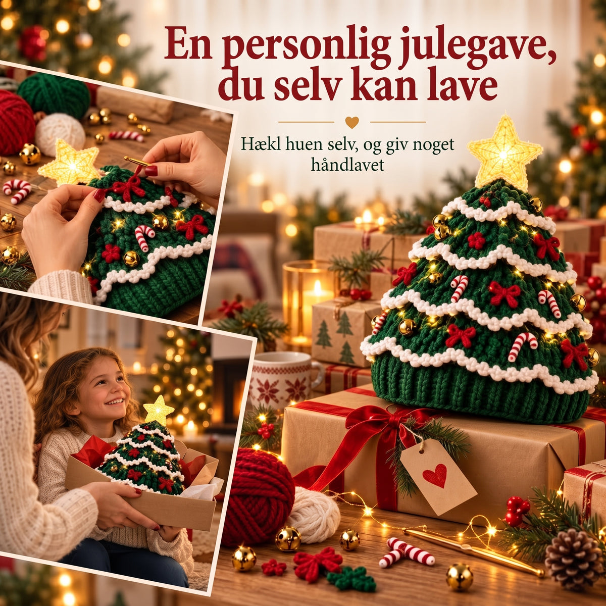 DIY-hæklesæt til juletræshue