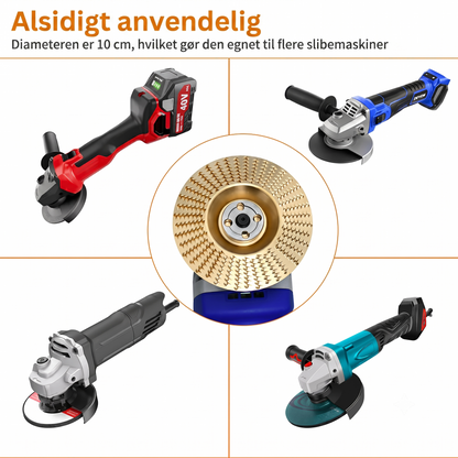 CarveX præcisions-slibeskiver - sæt med 3 dele