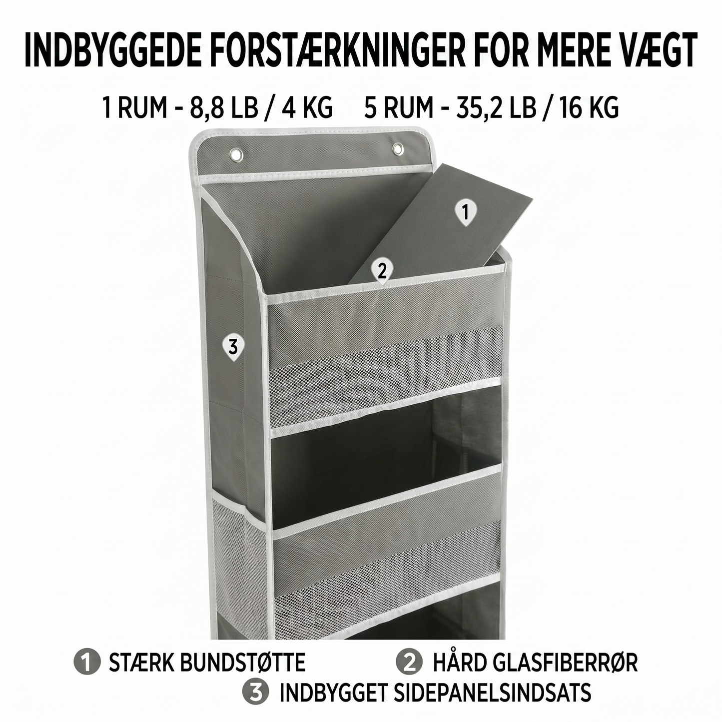 Hængende organizer