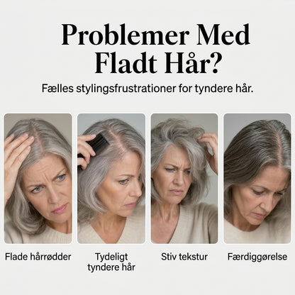Volumengivende hårspray med ferskenduft til fint hår