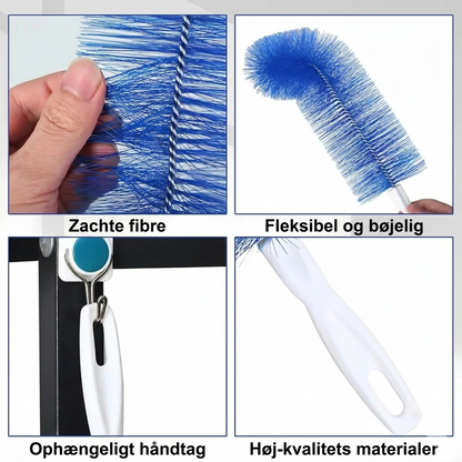 Bøjelig mikrofiber støvopsamler – træk vejret frit igen!