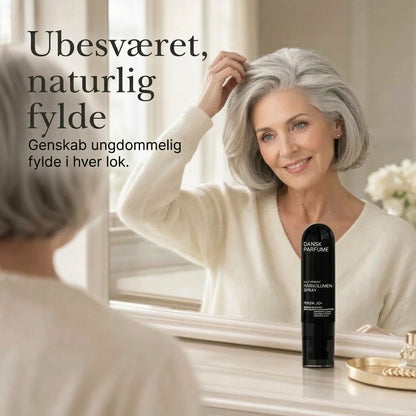 Volumengivende hårspray med ferskenduft til fint hår
