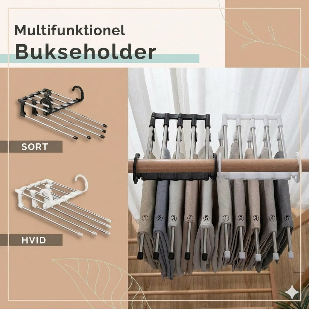 Multifunktionelt buksestativ