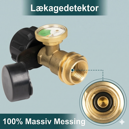 Universel propantankmåler til 5-40 punds flaskegasbeholdere