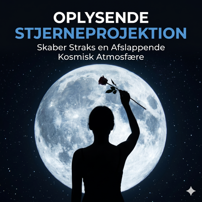 Plug & Play HD stjerneprojektor
